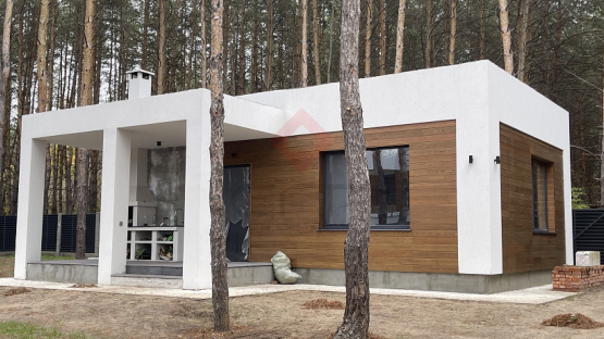Баня из газобетонных блоков с. Старая Бинарадка