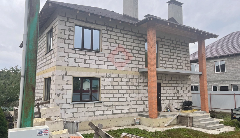 Дом из газобетонных блоков совхоз Волгарь-1