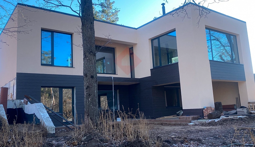 Дом из газобетонных блоков КП Излучина