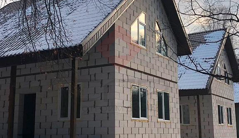 Дом из газобетонных блоков СДТ Малые Дойки
