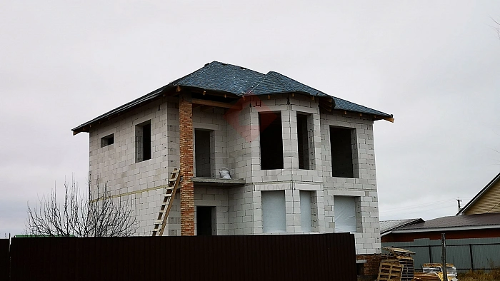 Дом из газобетонных блоков п. Мирный