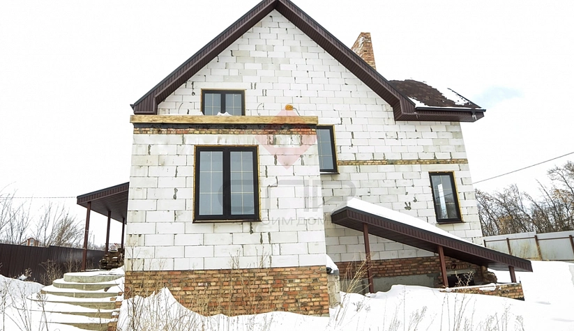 Дом из газобетонных блоков КП Самарский