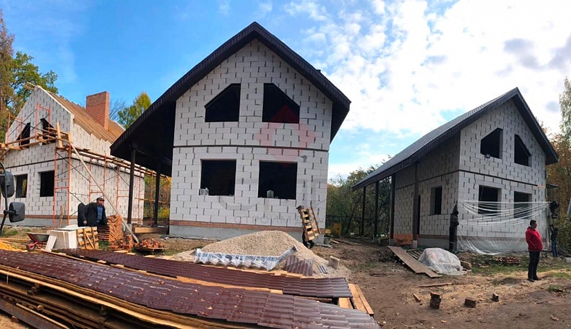 Дом из газобетонных блоков СДТ Малые Дойки