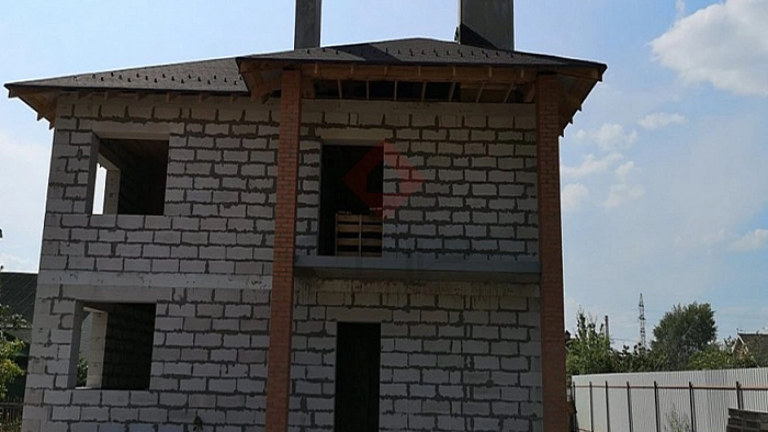 Дом из газобетонных блоков совхоз Волгарь-1