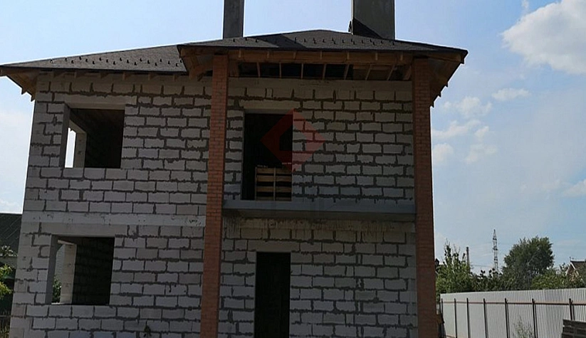 Дом из газобетонных блоков совхоз Волгарь-1