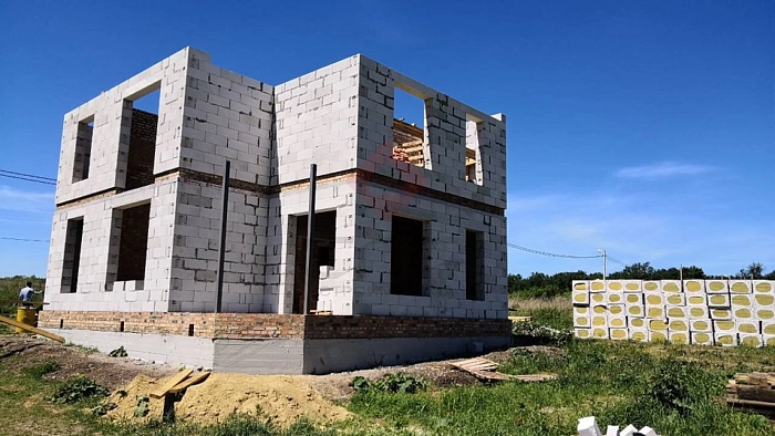 Дом из газобетонных блоков КП «Калинка»