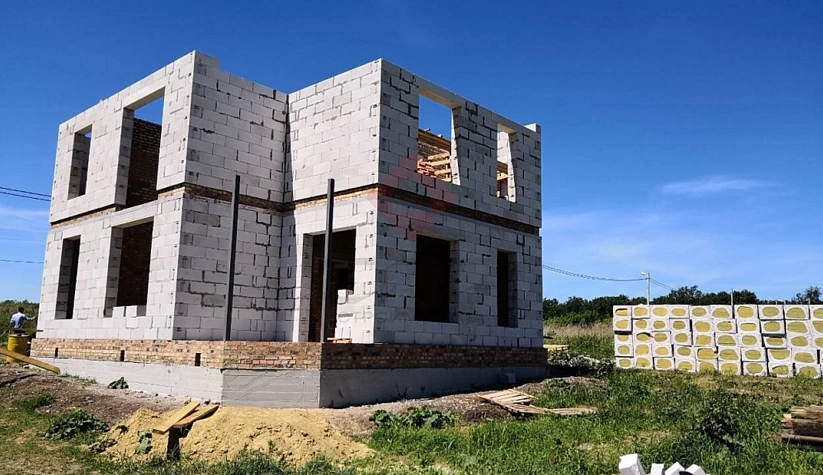Дом из газобетонных блоков КП «Калинка»