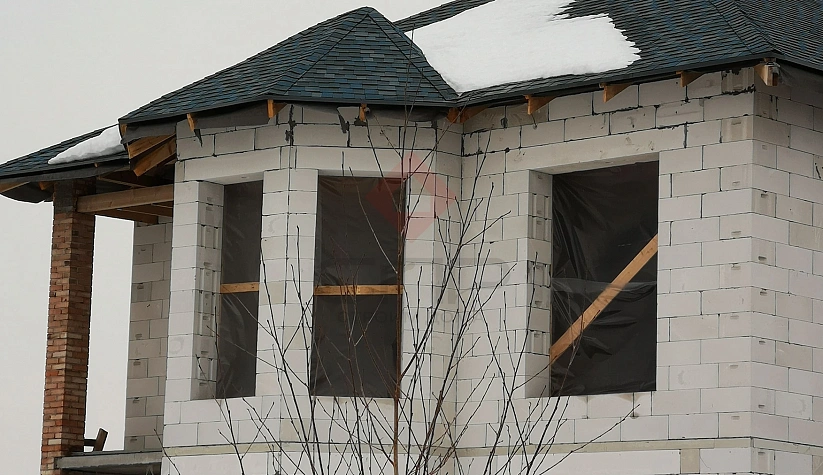 Дом из газобетонных блоков п. Мирный