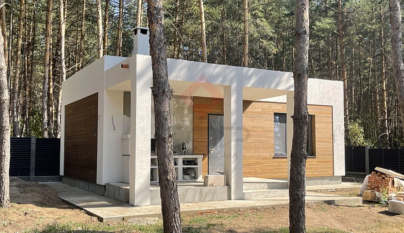 Баня из газобетонных блоков с. Старая Бинарадка