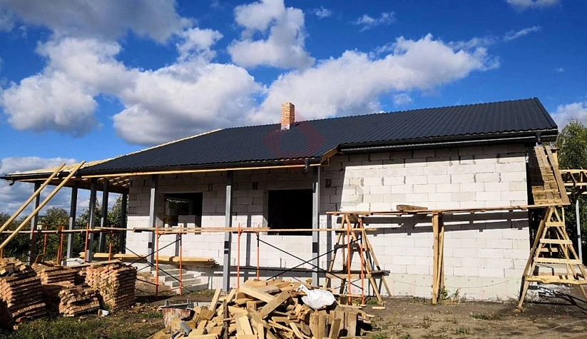 Дом из газобетонных блоков п. Малое Томылово