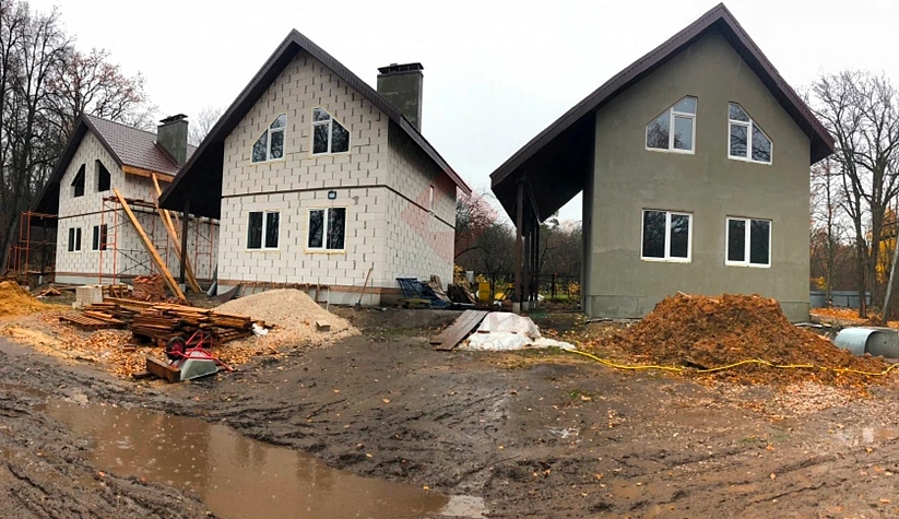 Дом из газобетонных блоков СДТ Малые Дойки