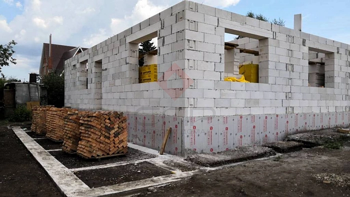 Дом из газобетонных блоков п. Малое Томылово
