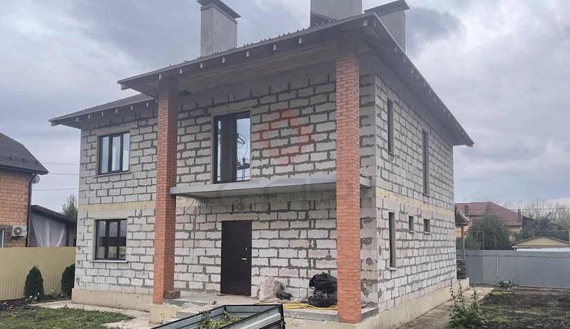 Дом из газобетонных блоков совхоз Волгарь-1